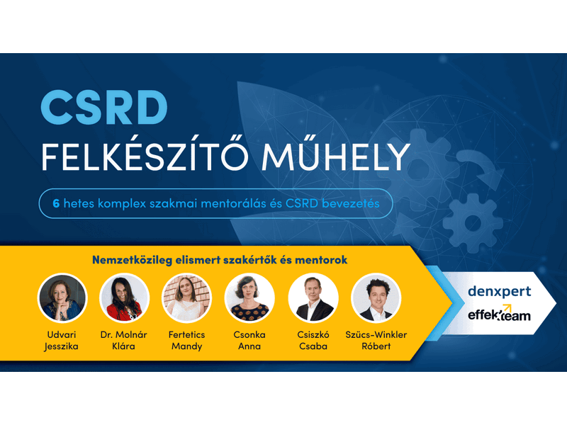 Speciális, gyakorlatorientált CSRD műhely
