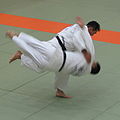 Image 22Harai goshi (払腰, sweeping hip), a koshi-waza (from Judo)