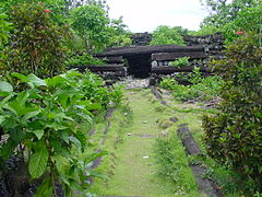 Nan Madol des États fédérés de Micronésie.